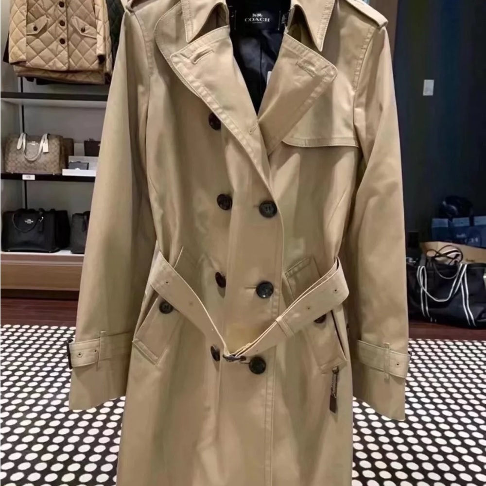 Coach Tan Trench Brand new - Picture 10 of 13